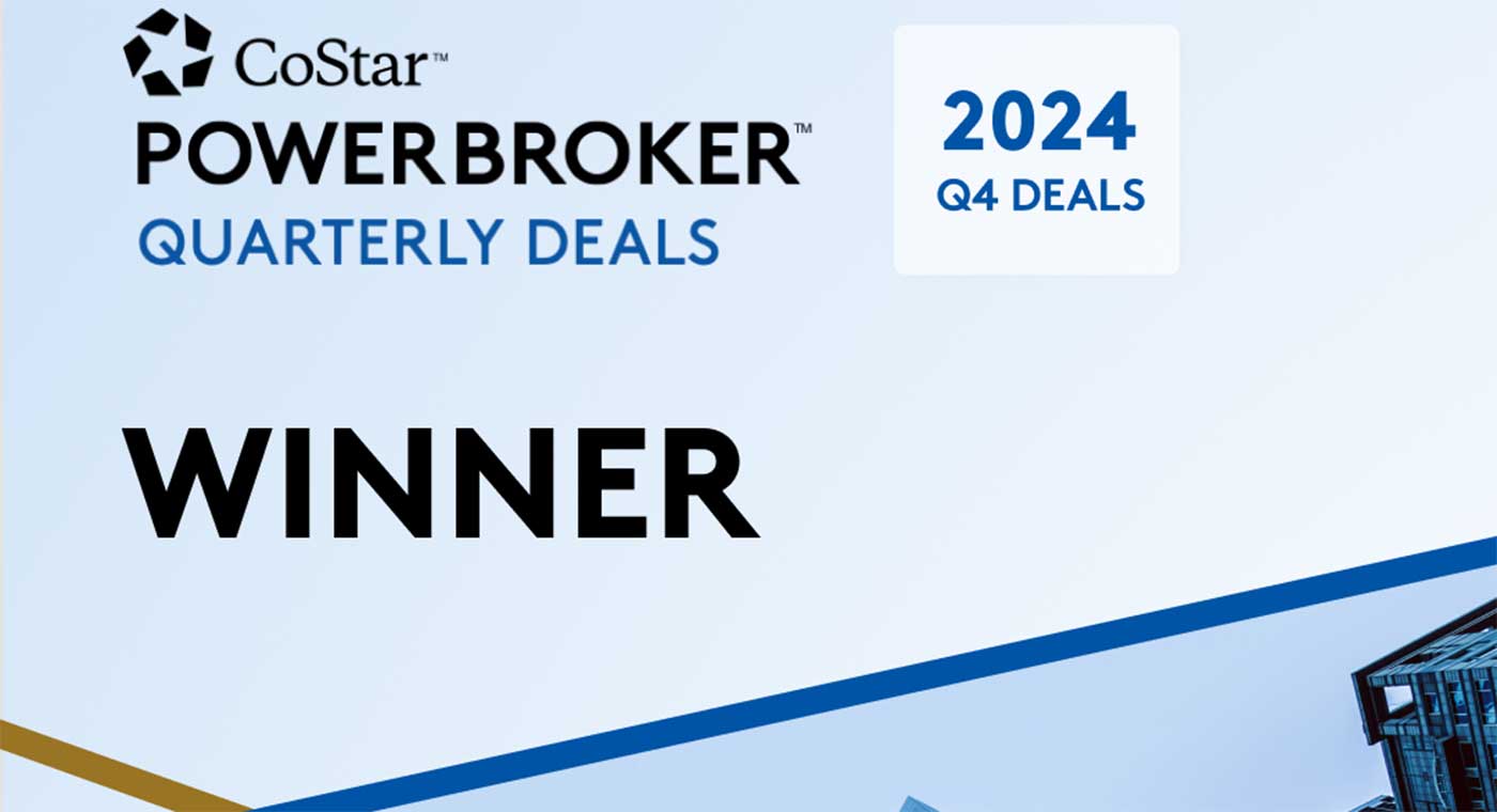 Portfolio Properties Wins CoStar’s Q4 2024 Power Broker Quarterly Deals Award